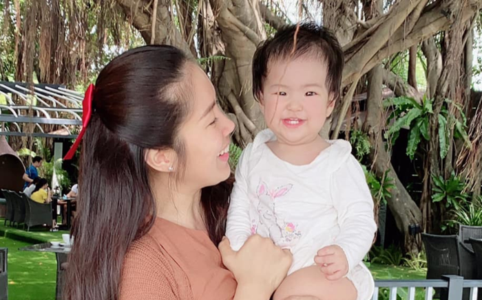 Lê Phương được khen 'mát tay tốt sữa' khi tiết lộ số đo của con gái