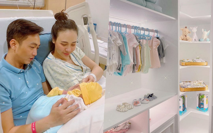 Phòng để quần áo của con gái Cường Đô la như một... cửa hiệu thời trang