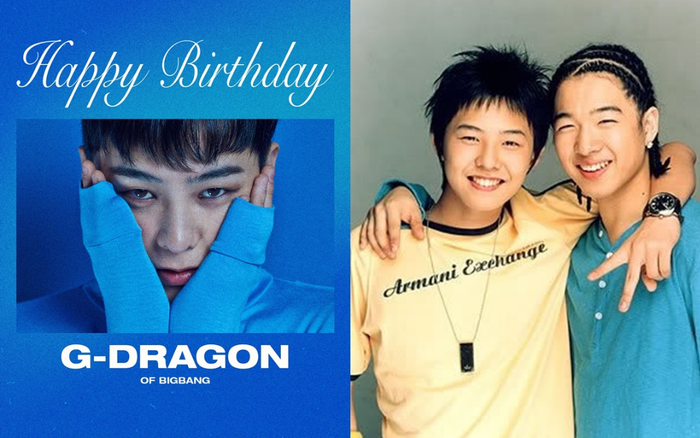Taeyang đăng ảnh chúc mừng sinh nhật G-Dragon: Bạn thân đáp trả ngay lúc nửa đêm!