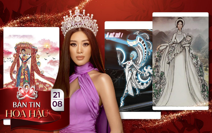 Top 8 áo dài dành cho Khánh Vân bảng All-star lộ diện: 'Ô mê trô' nổi bật, 'Tô Thị' hứa hẹn làm nên chuyện