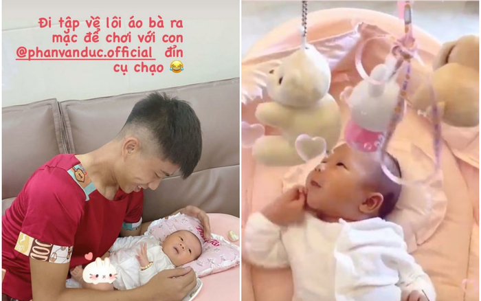 Phan Văn Đức mặc luôn áo của mẹ để chơi với con gái, nguyên nhân tiết lộ khiến ai cũng phì cười