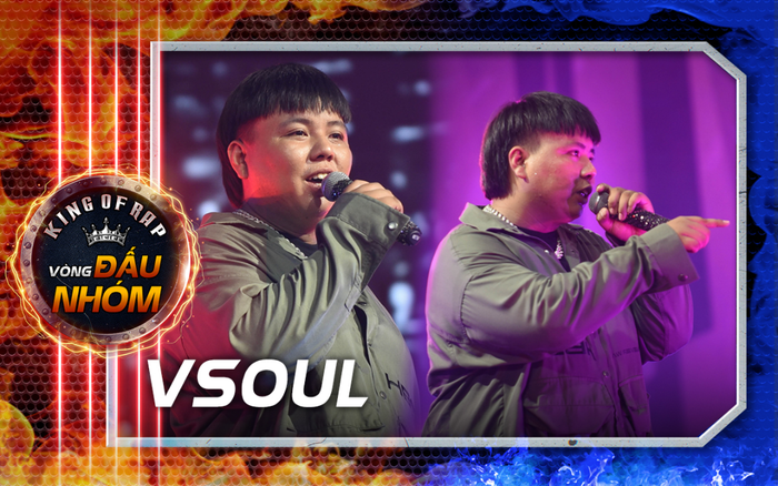 Vsoul 'đốn tim' khán giả với bản Rap xuất sắc khiến LK hò hét: 'Melody đẹp nhất từ đầu chương trình'