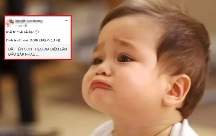 Dân mạng 'đổ xô' đặt tên con theo nơi lần đầu bố mẹ gặp mặt, cả trung vệ Bùi Tiến Dũng cũng 'bắt trend' này