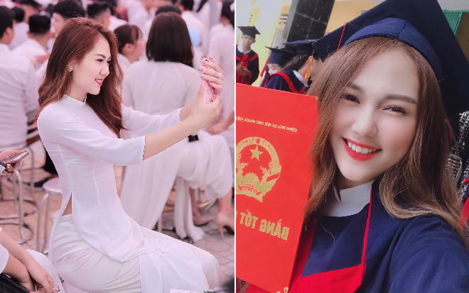 Nhan sắc 'cực phẩm' của nữ sinh nhỏ tuổi nhất cuộc thi Hoa hậu Việt Nam 2020