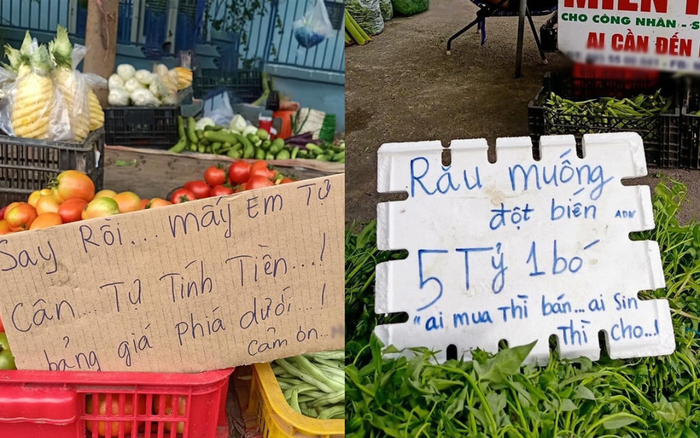 'Anh xăm trổ bán rau' tiếp tục gây 'sốc' với bảng bán bó rau giá 5 tỷ nhưng lại khiến dân tình thả tim vì điều này