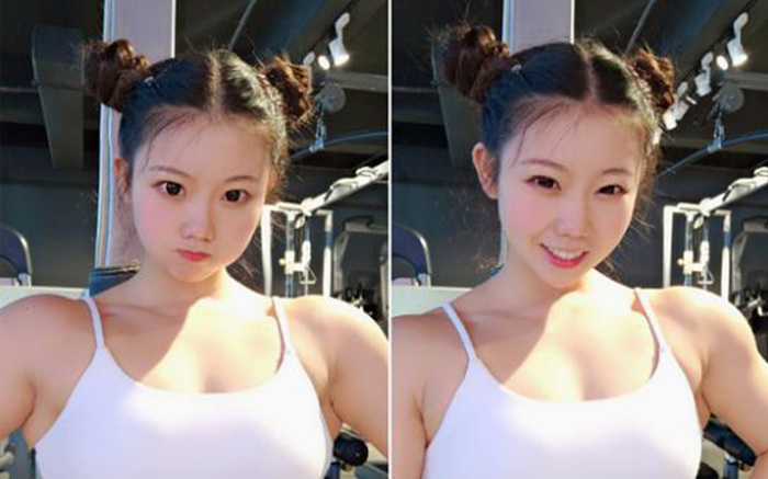 Hotgirl 9X 'gây sốc' khi có gương mặt xinh xắn như búp bê nhưng cơ bắp cuồn cuộn