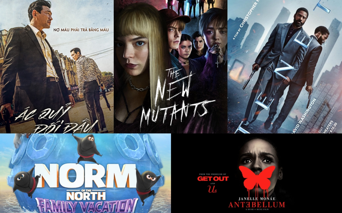 Ra rạp xem gì trong dịp lễ 2/9: Siêu anh hùng, hành động gay cấn với 'The New Mutants', 'Tenet' hay hài hước, vui nhộn cùng 'Đầu gấu Bắc Cực'?