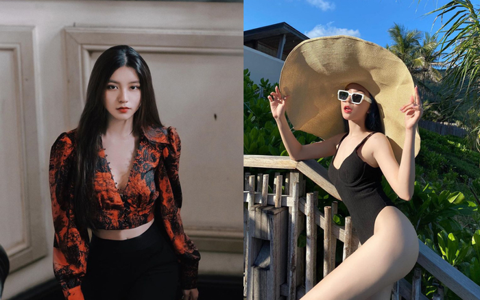 Hotgirl Bâu bất ngờ gia nhập 'đường đua' bikini, vóc dáng nuột nà 'hình chữ S' không hổ danh gái xinh đình đám thế hệ 10X