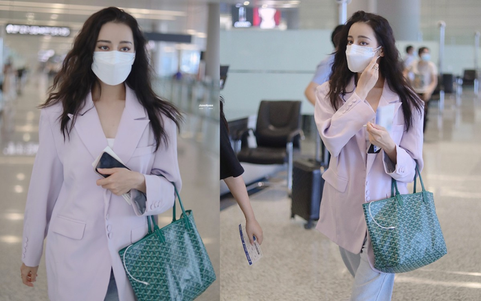 Chiếc túi tote được Địch Lệ Nhiệt Ba sủng ái, 'kè kè' bên mình ngày đêm