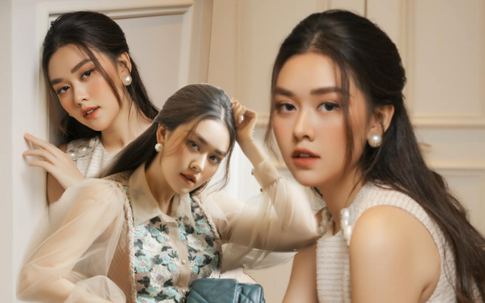 Á hậu Tường San hóa nàng thơ mùa thu xinh đẹp chỉ nhờ kiểu tóc đơn giản