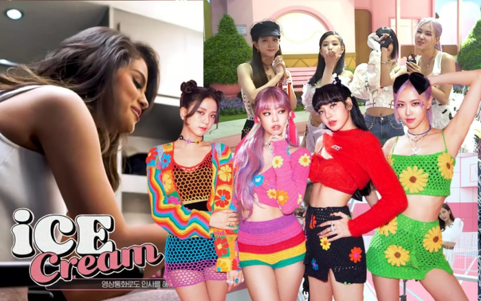 Khoảnh khắc hậu trường MV Ice Cream: Selena Gomez túc trực theo dõi BlackPink, Lisa 'nhắc bài' cho Jisoo tại ngay phim trường