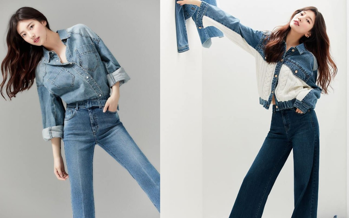 'Học lỏm' 101 cách mix đồ với denim từ Suzy cho thời trang ngày Thu thêm phong phú