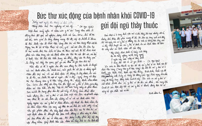 Bức thư xúc động của bệnh nhân khỏi COVID-19 gửi đội ngũ thầy thuốc