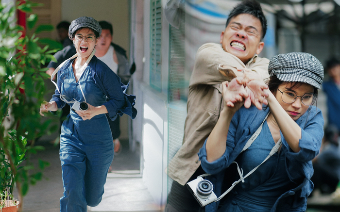 Hoàng Yến Chibi lột xác ngoạn mục với hình ảnh 'đả nữ', bị 500 anh em giang hồ đuổi đánh trong phim mới