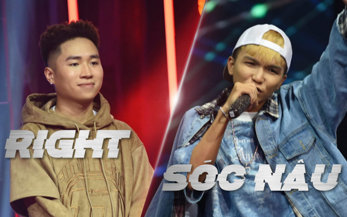Check ngay sản phẩm âm nhạc mới toanh đến từ 'gà chiến' King of Rap 2020 - Sóc Nâu và Right