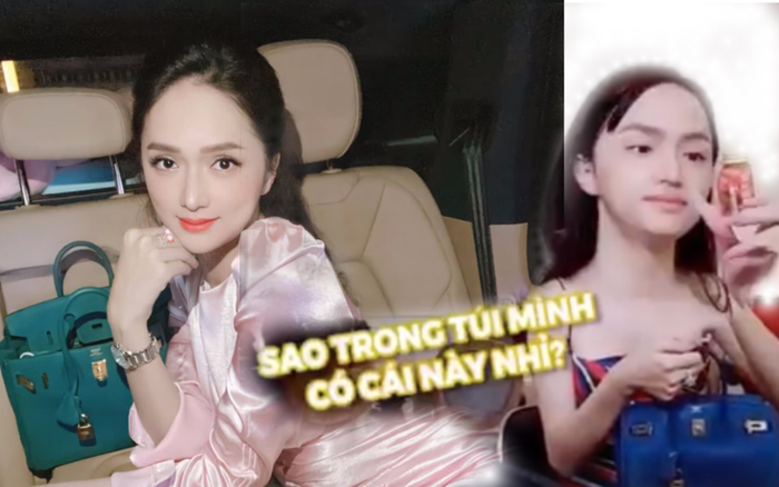 Khám túi hiệu của Hương Giang đúng là 'bên ngoài xinh đẹp bên trong nhiều tiền'