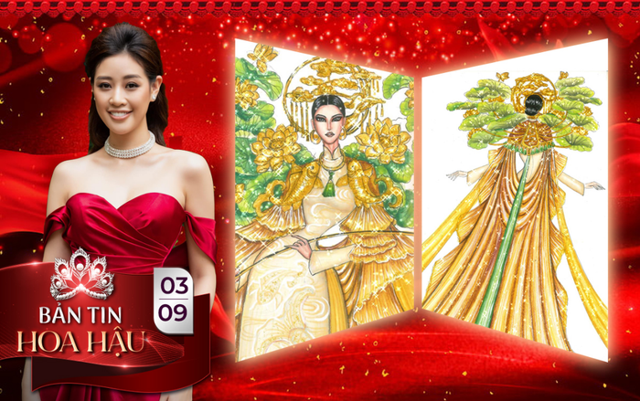 Tác giả National Costume 'Lý ngư vọng nguyệt' cho Khánh Vân bất ngờ rút lui khiến fan tiếc nuối