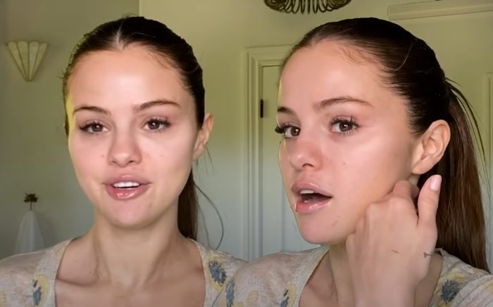Selena Gomez tự tin khoe mặt mộc trong clip hướng dẫn make up