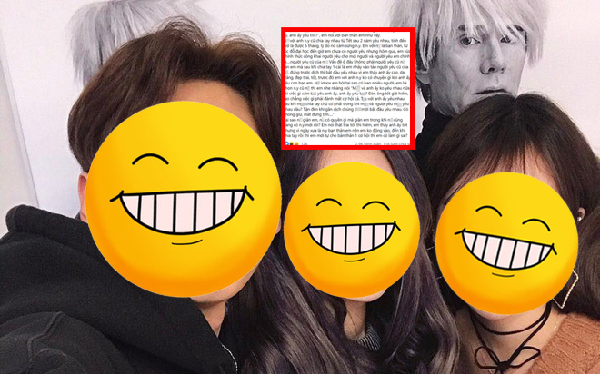 Cô gái gây tranh cãi khi công khai yêu bạn trai cũ của bạn thân, còn lên mạng tỏ thái độ bức xúc