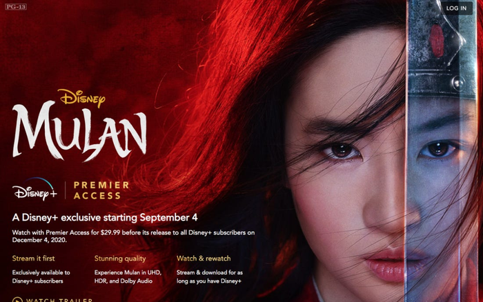 Chưa đến 1 ngày sau khi ra mắt: Bản phim lậu của Mulan đã xuất hiện tràn lan, Douban chỉ đạt 5,9 điểm