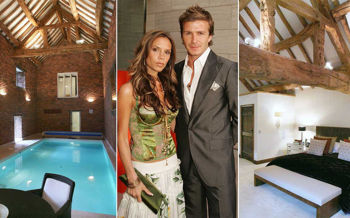 Bên trong căn nhà đầu tiên của David Beckham và Victoria