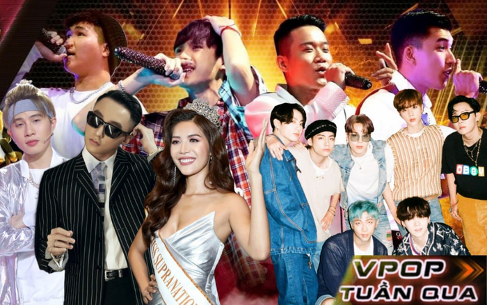 Vpop tuần qua: Lộ diện top 40 King of Rap, Knet chê MV Sơn Tùng 'dở tệ', Minh Tú gặp rắc rối vì BTS