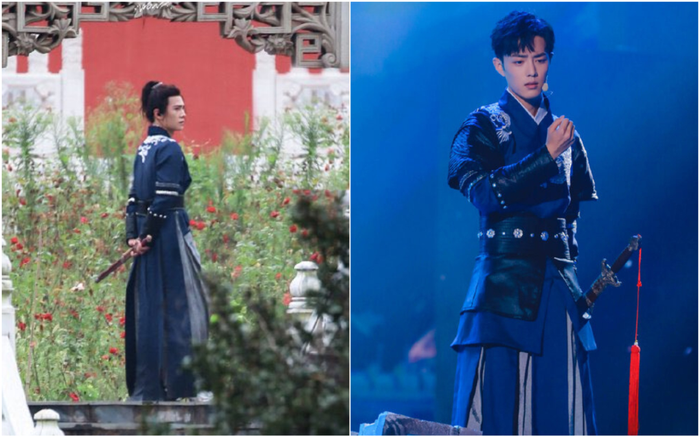 Dương Dương mặc lại đồ cổ trang của Tiêu Chiến, là tiết kiệm hay cố tình gây sự chú ý?