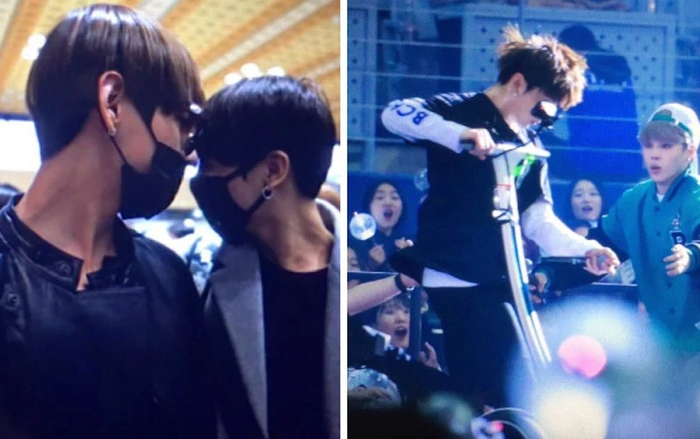 8 lần các thành viên BTS bảo vệ cho nhau trước nguy hiểm