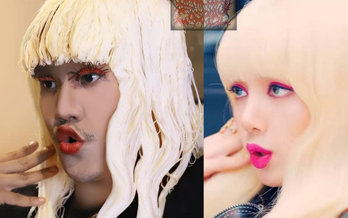Phì cười với màn hóa thân thành Lisa Blackpink của Thánh cosplay giá rẻ