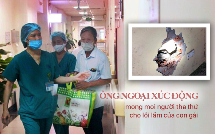 Ông ngoại xúc động trong ngày bé trai bị mẹ bỏ rơi ở khe tường ra viện, mong mọi người tha thứ cho lỗi lầm dại dột của con gái