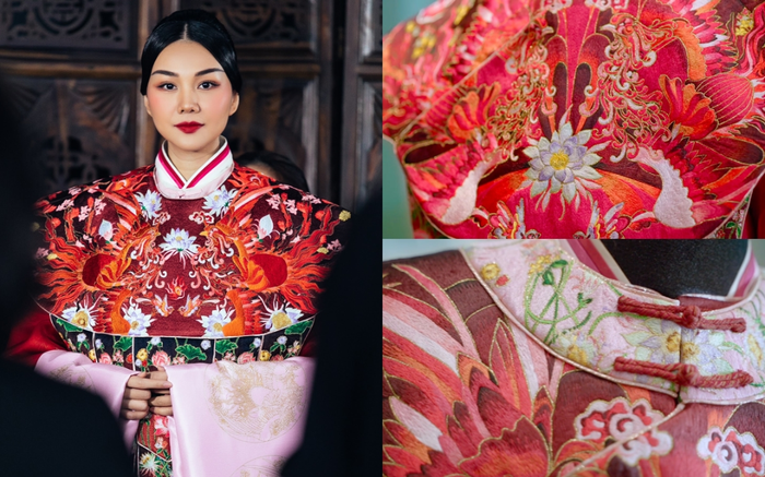 Tiết lộ về bộ phượng bào của Thanh Hằng trong 'Quỳnh hoa nhất dạ': Nặng 9,5kg, tốn hơn 1000 giờ để hoàn thành chế tác