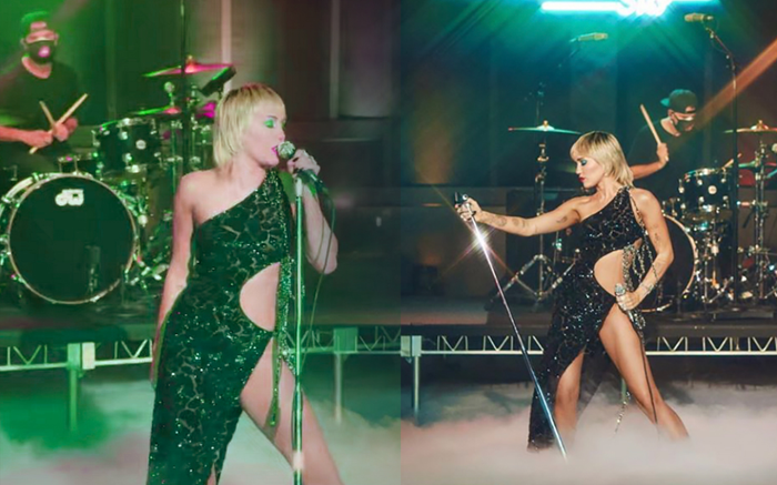 Miley Cyrus khoe dáng nuột nà, đẹp đến choáng ngợp khi mặc đầm Công Trí