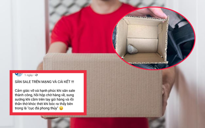Săn 'deal hot' 1k, chính chủ 'đứng hình' khi khui hàng vì món đồ này