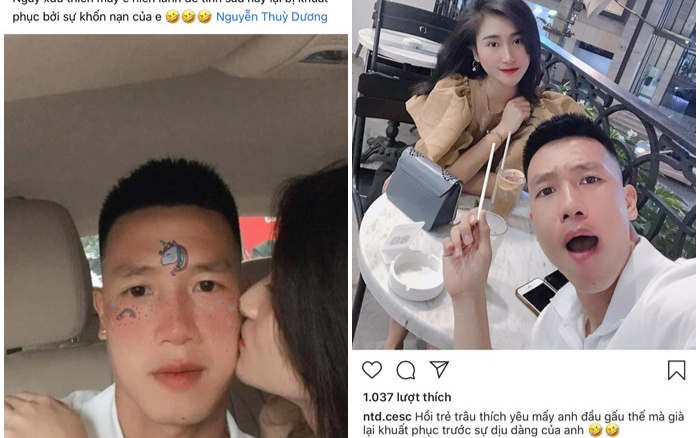 Huy Hùng và bạn gái tình bể bình khiến fans ngưỡng mộ