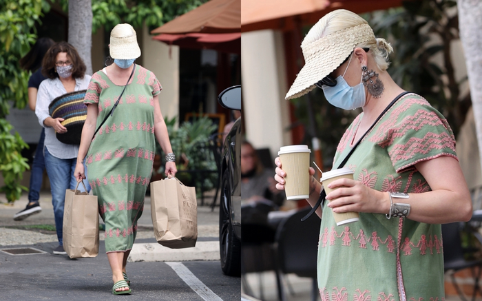 Katy Perry lần đầu xuất hiện sau khi hạ sinh con gái đầu lòng