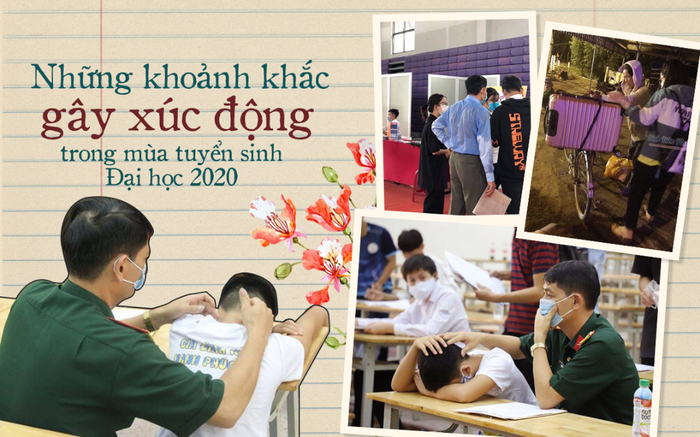 Những khoảnh khắc gây xúc động trong mùa tuyển sinh Đại học năm nay