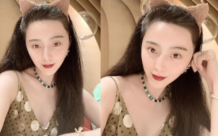 Phạm Băng Băng selfie mộc mạc nhưng đeo vòng cổ ngọc lục bảo kim cương hơn 3 tỷ đồng