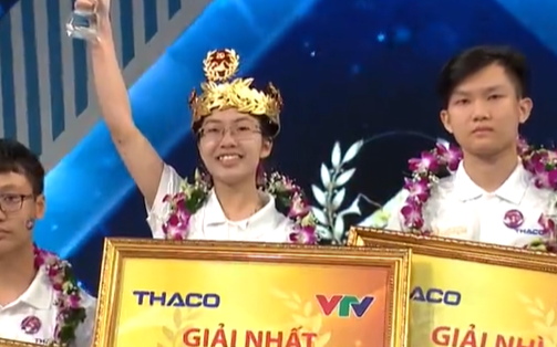 Nữ sinh đến từ Ninh Bình xuất sắc trở thành Quán quân của Đường lên đỉnh Olympia năm thứ 20