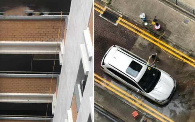 Người phụ nữ dẫn nước từ tầng 10 xuống tầng trệt chỉ để rửa xe khiến hàng xóm bức xúc