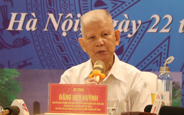 Nguyên Viện trưởng Viện sinh thái và tài nguyên sinh vật: 'Cải tạo sông Tô Lịch thành công viên Lịch sử-Văn hoá-Tâm linh có tính khả thi'