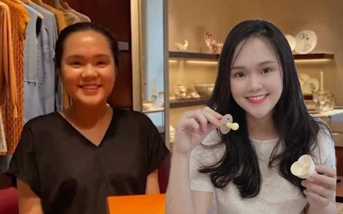 Vợ Duy Mạnh - Quỳnh Anh gây sốt với nhan sắc xinh đẹp, mặt chuẩn V-line sau hơn 1 tháng sinh quý tử