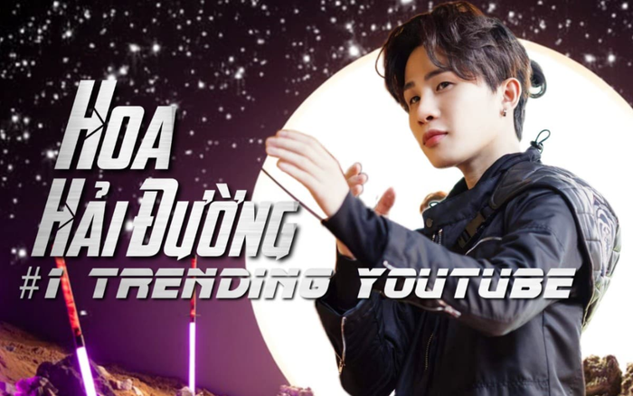 MV Hoa Hải đường của Jack chính thức #1 trending Youtube Việt Nam, cư dân mạng quan tâm thời gian để đạt thành tích này