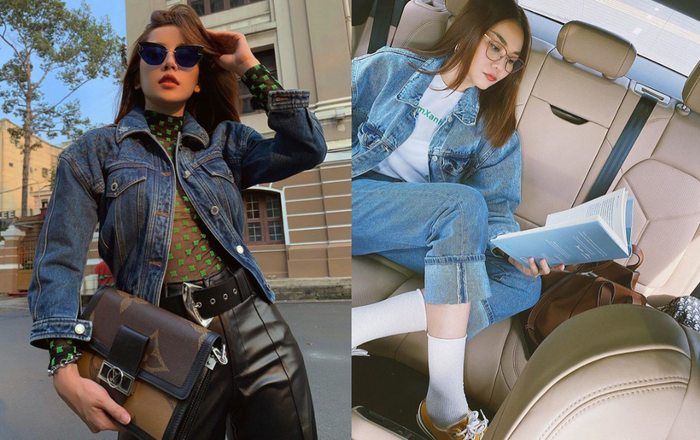 Vải jeans tưởng thô cứng, nhàm chán nhưng hóa ra lại là hot trend thu đông 2020