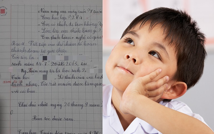 Đoạn văn tự giới thiệu bản thân của học sinh lớp 2 khiến cư dân mạng cười ngất