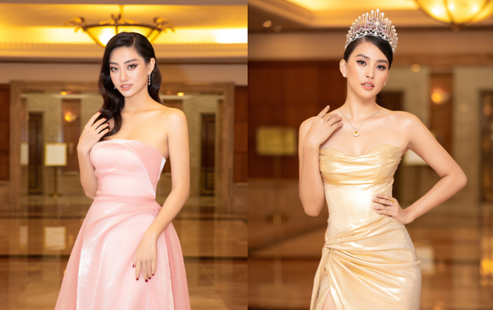 Tiểu Vy, Lương Thùy Linh cùng khoe khéo thềm ngực hờ hững, ai cũng trọn vẹn quyến rũ