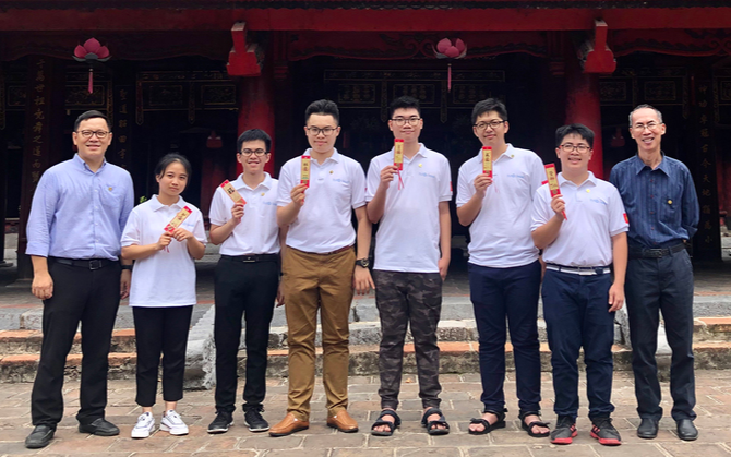 Nam sinh lớp 10 xuất sắc đạt huy chương vàng Olympic Toán quốc tế