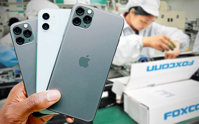 Nhà máy iPhone ở Trung Quốc hoạt động 24 giờ mỗi ngày để sản xuất iPhone 12
