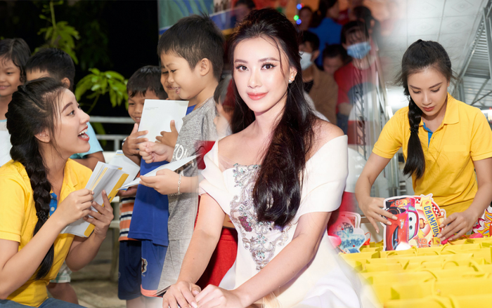 Á hậu Kim Duyên trao tặng 30 xe đạp cho trẻ em nghèo Cần Thơ nhân dịp Trung thu