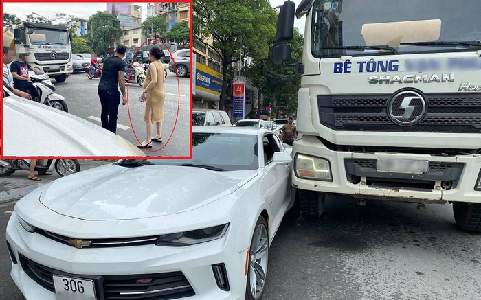 Hotmom Hằng Túi gặp va chạm với xe tải khi đang mang thai tháng thứ 9, dân mạng nổ ra tranh cãi gay gắt sự đúng sai