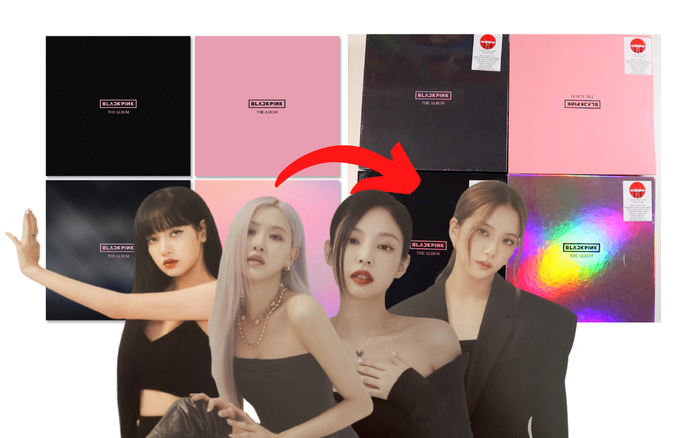 'Đập hộp' gấp album BlackPink: YG lại 'dính phốt' hàng thực tế khác xa ảnh minh họa?